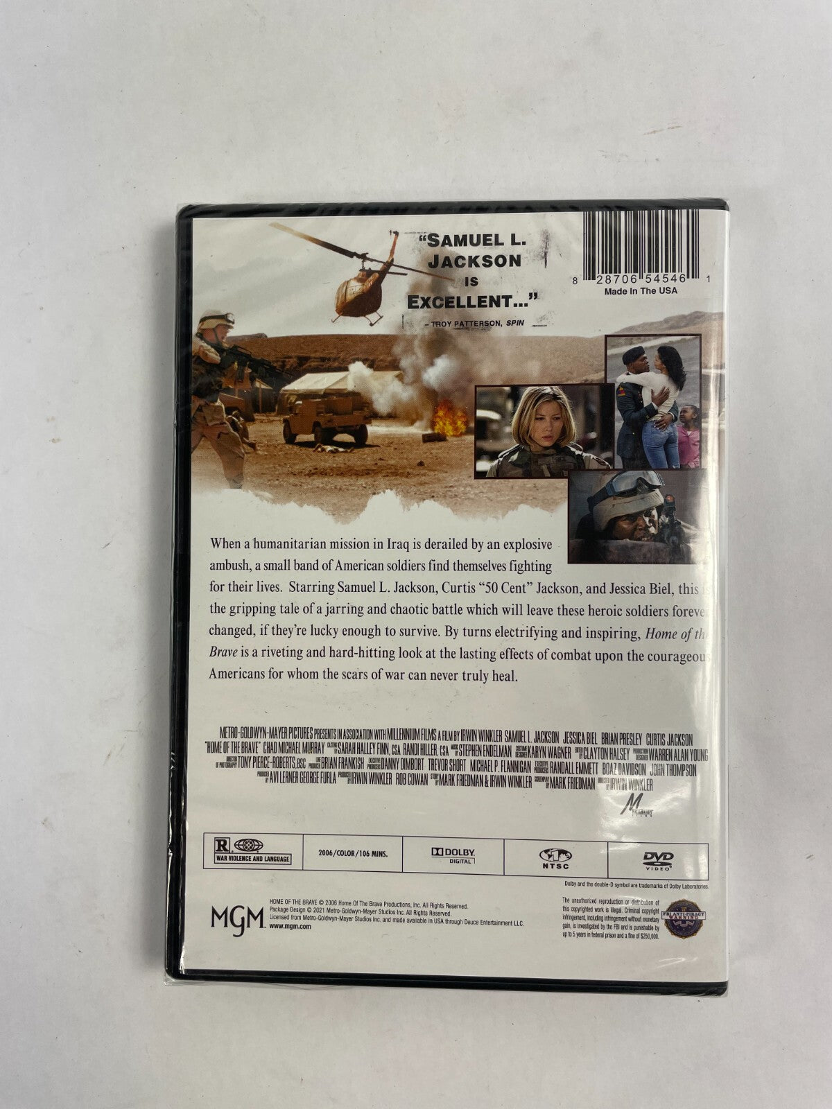 A Film By Irwin Winkler Home Of The Brave Two Thumbs Up DVD Movies
