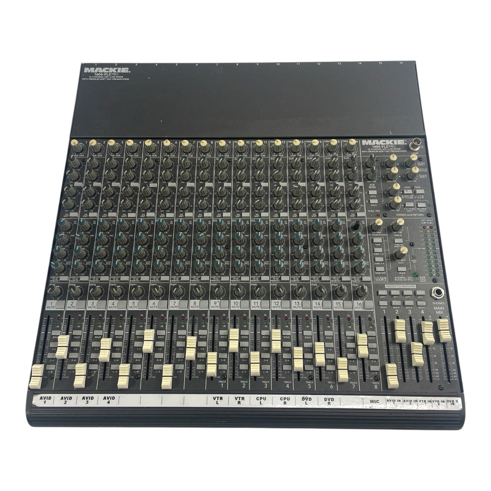 Mackie 1604-VLZ PRO 16 Channel Mic Line Mixer