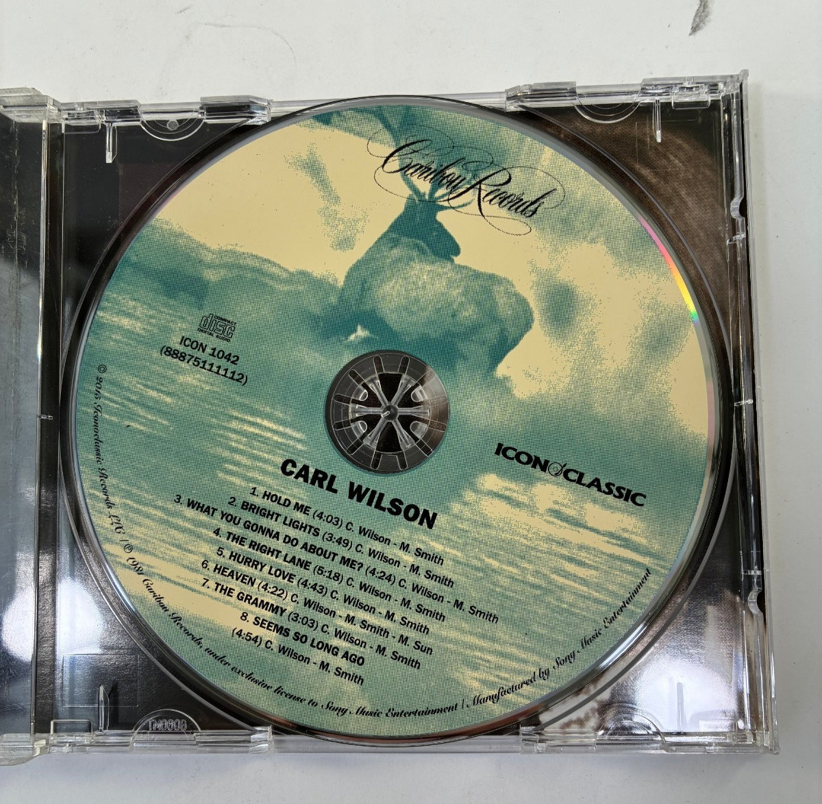 Carl Wilson Self-Titled Iconoclassic CD 2015