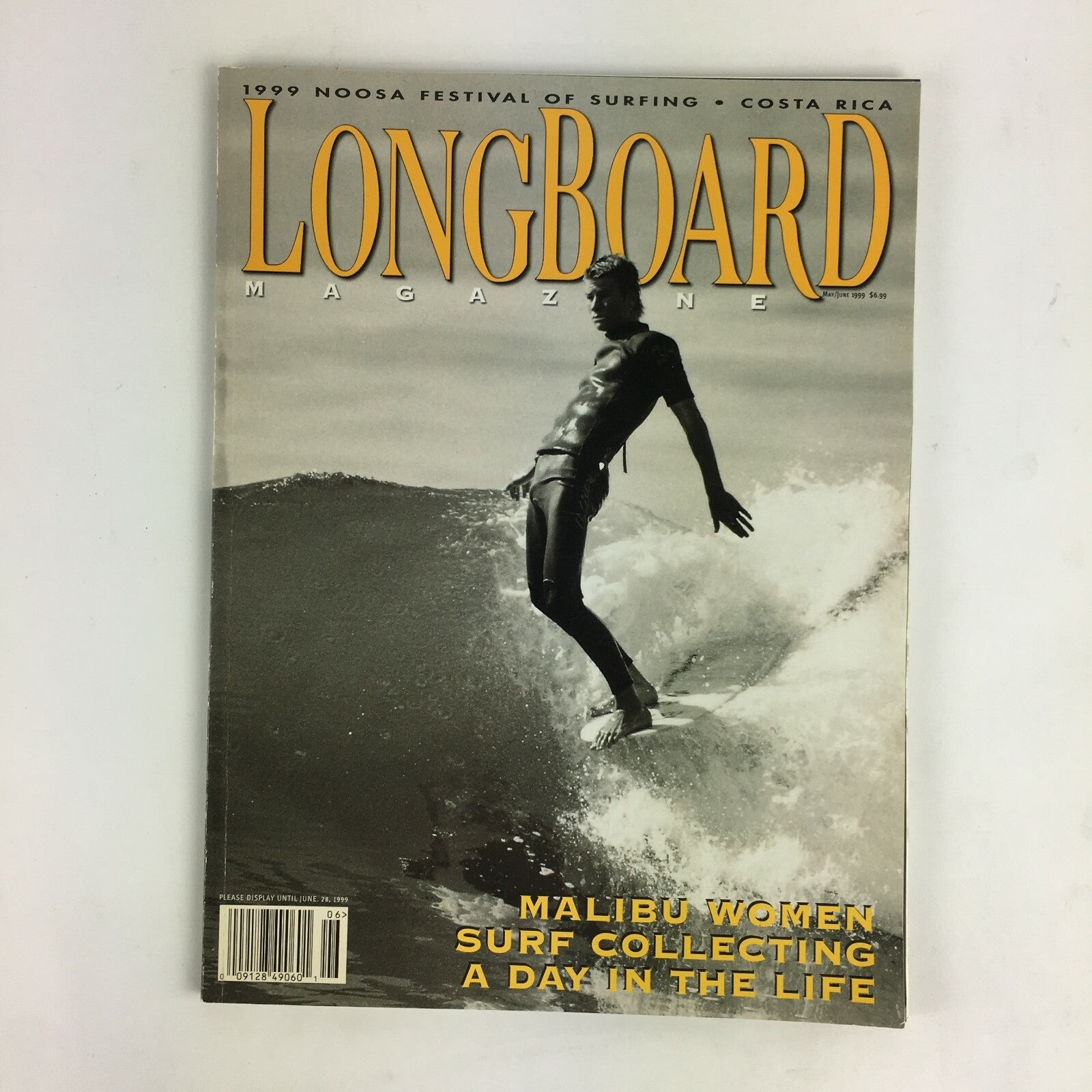 June 1999 Long Board Magazine Malibu Women Surf Collecting A Day in the Life