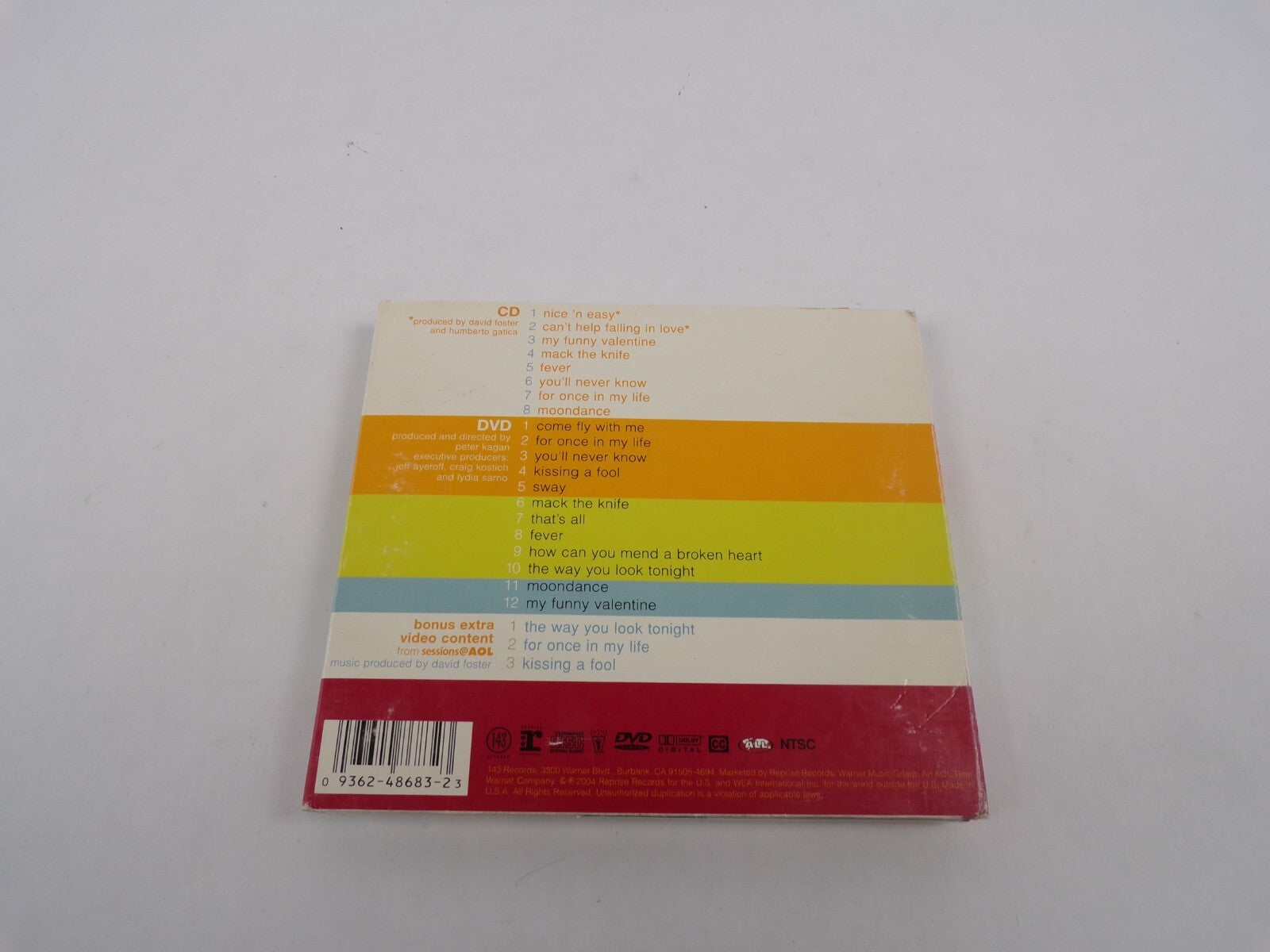 Michael Buble Come Fly With Me Nice 'n Easy Can't Help Falling In Love My CD#28