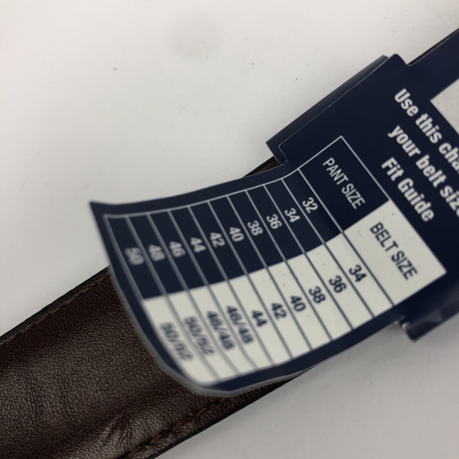 George  Reversible Black / Brown Genuine Leather Belt Size 42 - Brand New LOOK