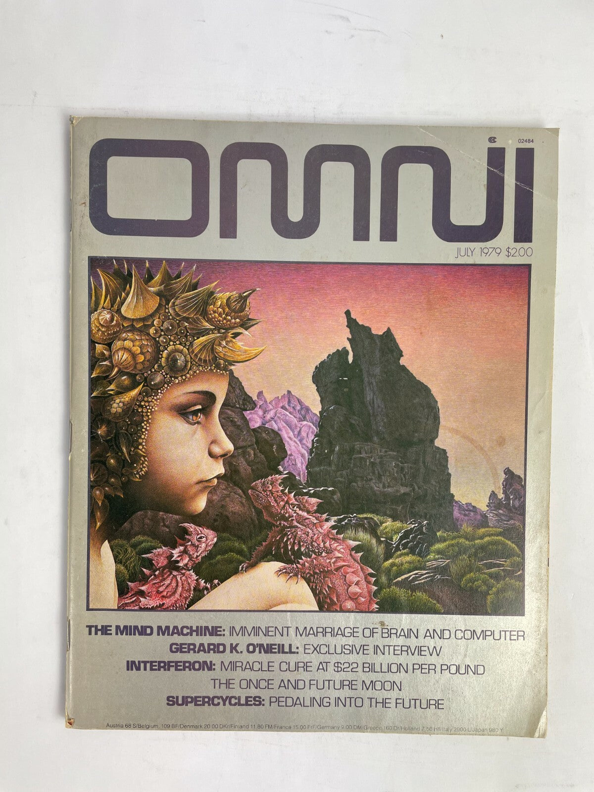 July 1979 Omni Magazine The Mind Machine Gerard K Onell Interferon Super Cycles