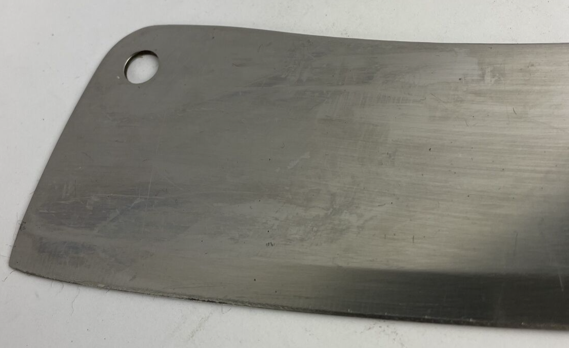 Vintage Tramontina Meat Cleaver Knife Cook Wear 6.5" inch blade 1/2 Tang - LOOK