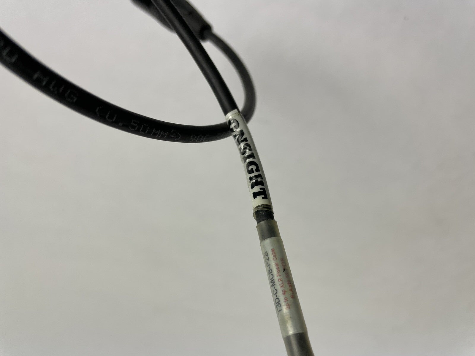 Element Technica 4-Pin XLR Male to 2-Pin Bolt Power Cable - 24"  2 ft Long