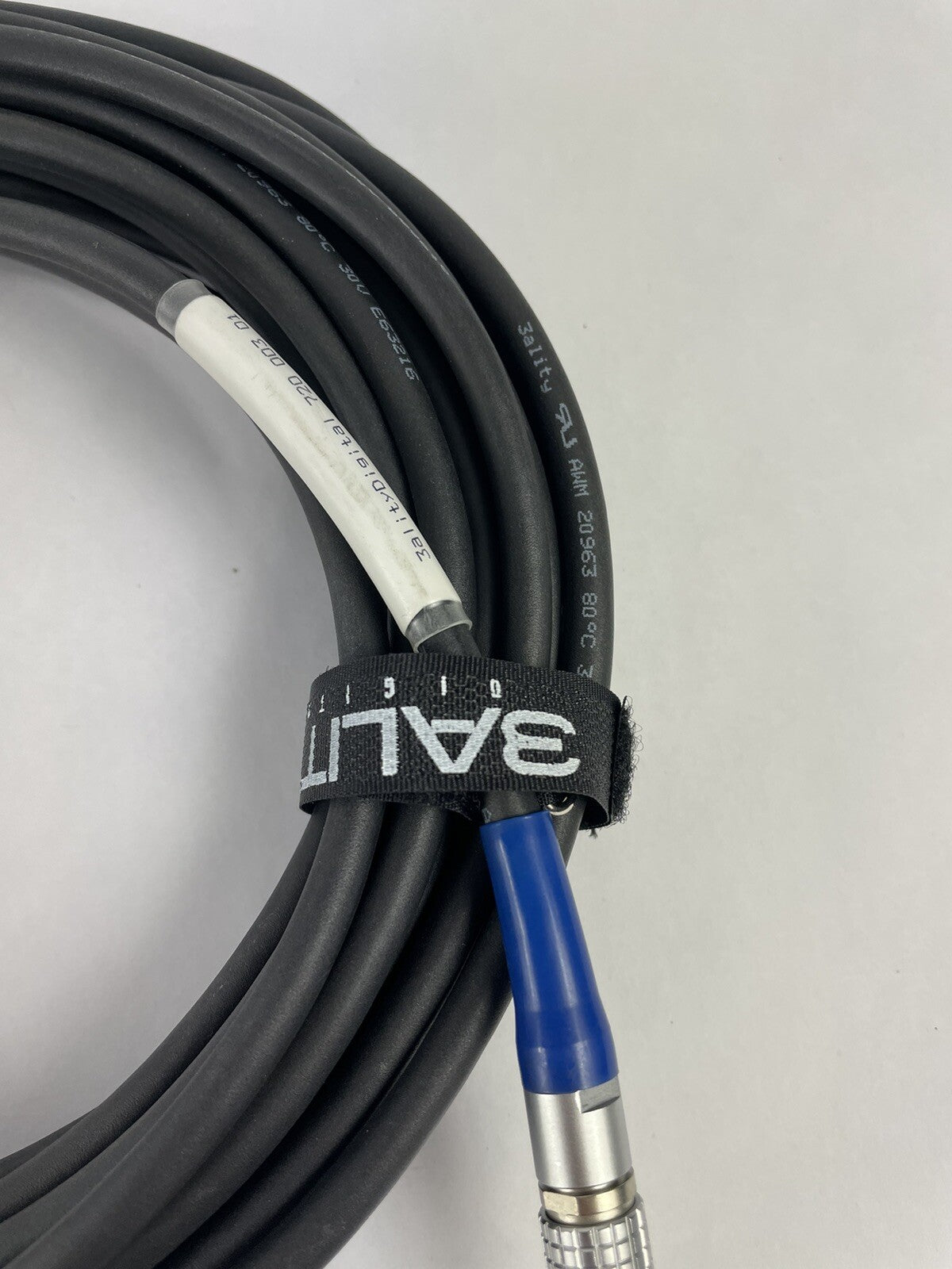 Lemo 10 pin FGG1B FGG.1B FGG Male to Male AWM20963  Multiconductor Cable 32' ft