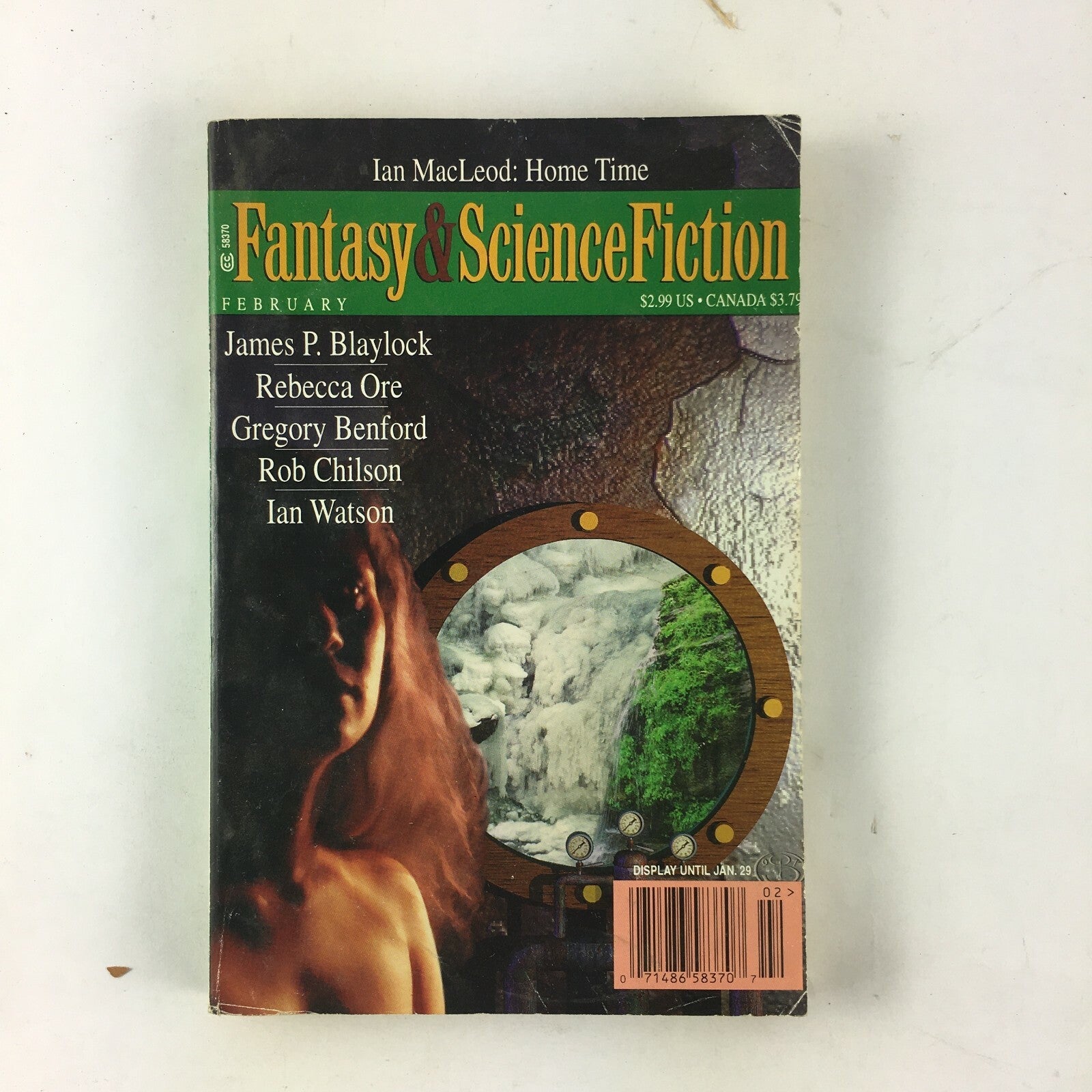 Feb Fantasy & Science Fiction Magazine James P.Blaylock Rebecca Ore Ian Watson