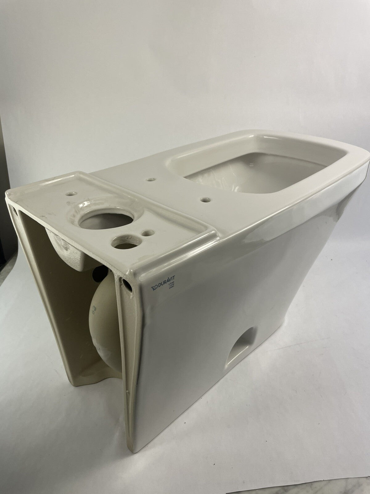 Duravit 216001 00 85 White Durastyle Elongated Toilet Bowl Only