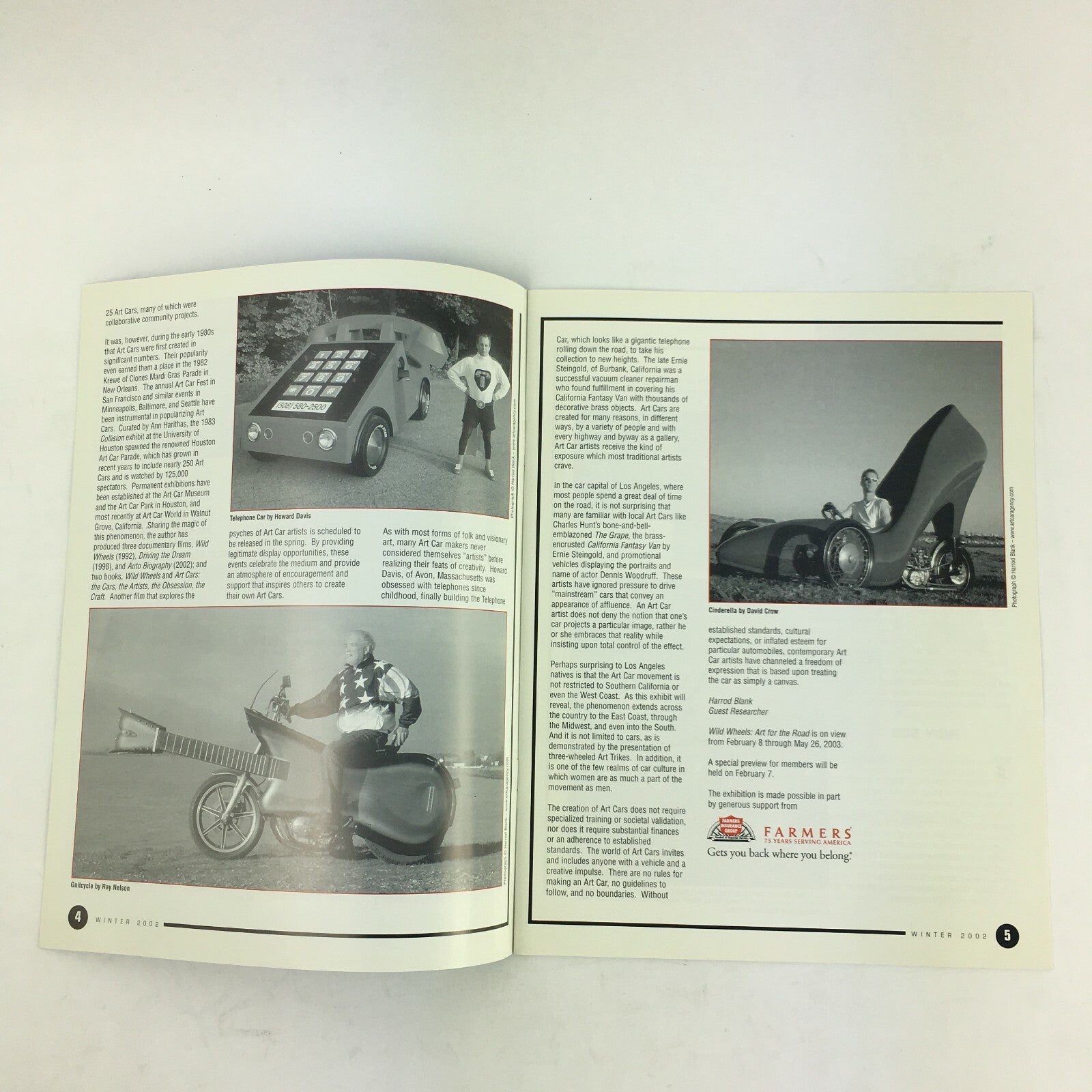 Winter 2002 Volume 7 Petersen Quarterly Wild Wheels Telephone Car by HowardDavis
