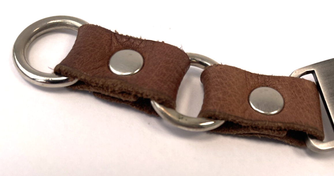 Cynthia H Designs Brown Leather Bracelet Dream Message Inspirational Jewelry NOS