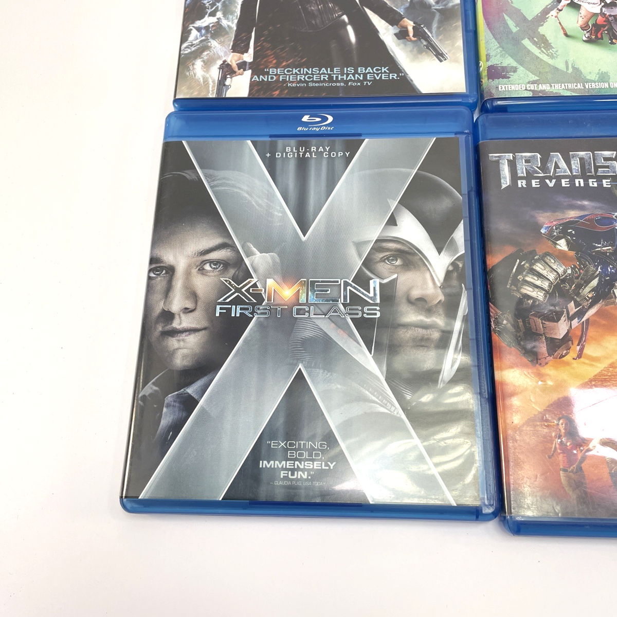 8 DC Animated Blu-ray Lot Batman, Suicide Squad, Spiderman, Ninja Turtles, X-Men