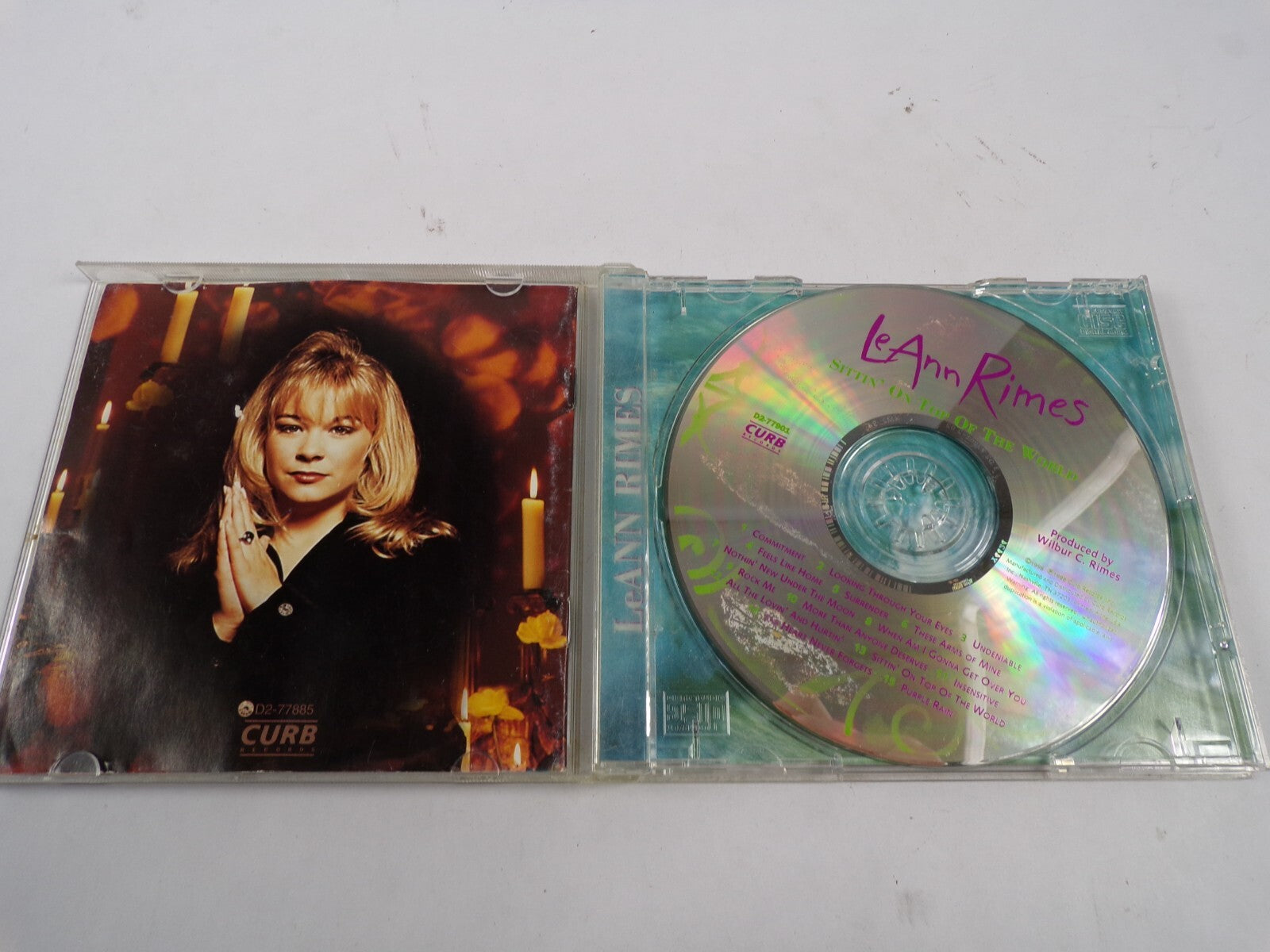 LeAnn Rimes Sittin On Top Of The World Surrender Rock Me Insensitive CD#51