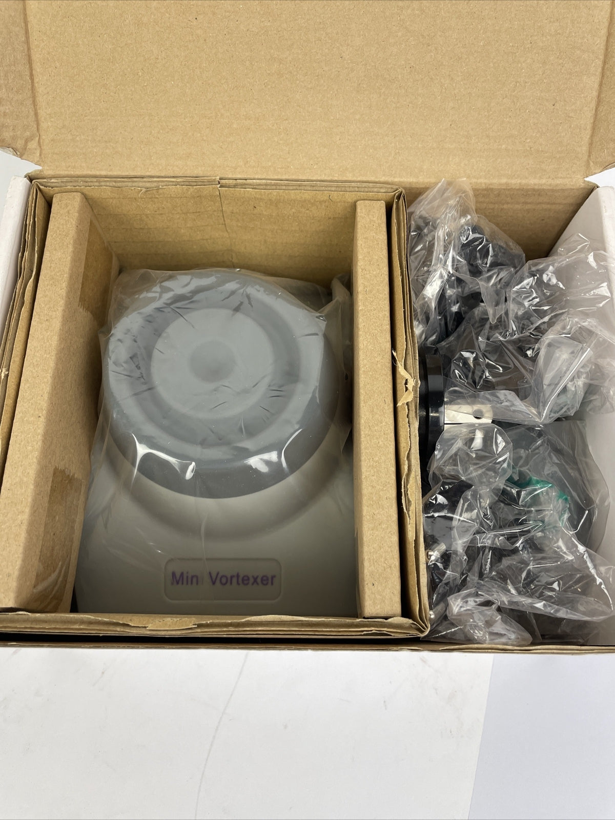 Heathrow Scientific 120567 Mini Vortex Mixer 12V Purple Grey - Universal Power