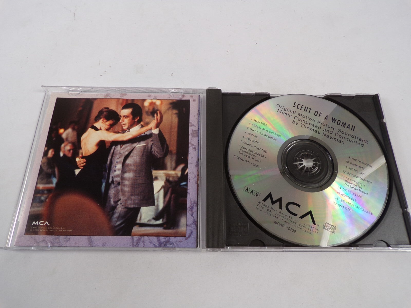 Scent Of A Women Music From The Original Motion Picture Sound Track CD#43