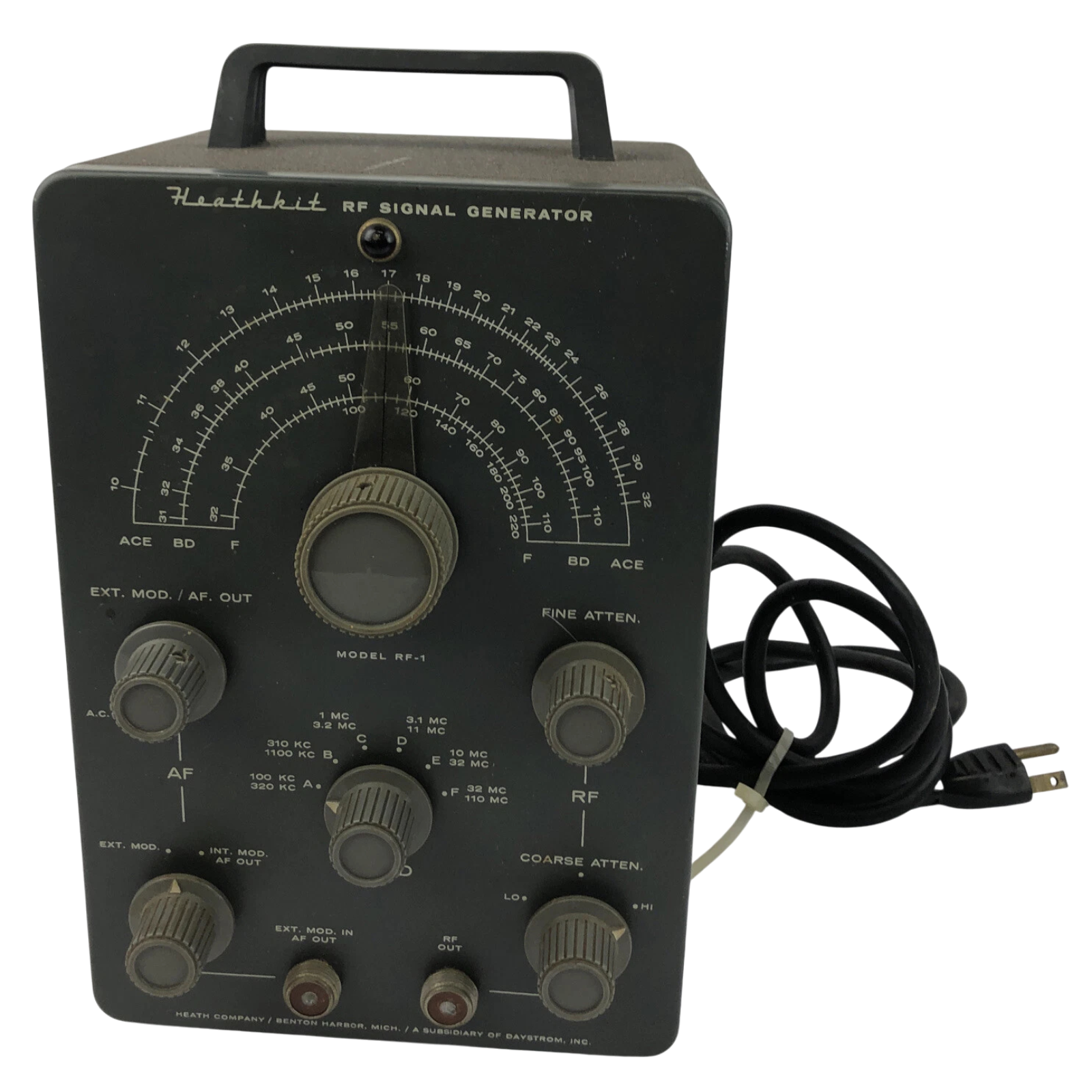 OEM Heathkit  RF-1  Signal Generator 100kHz to 110Hz - LOOK