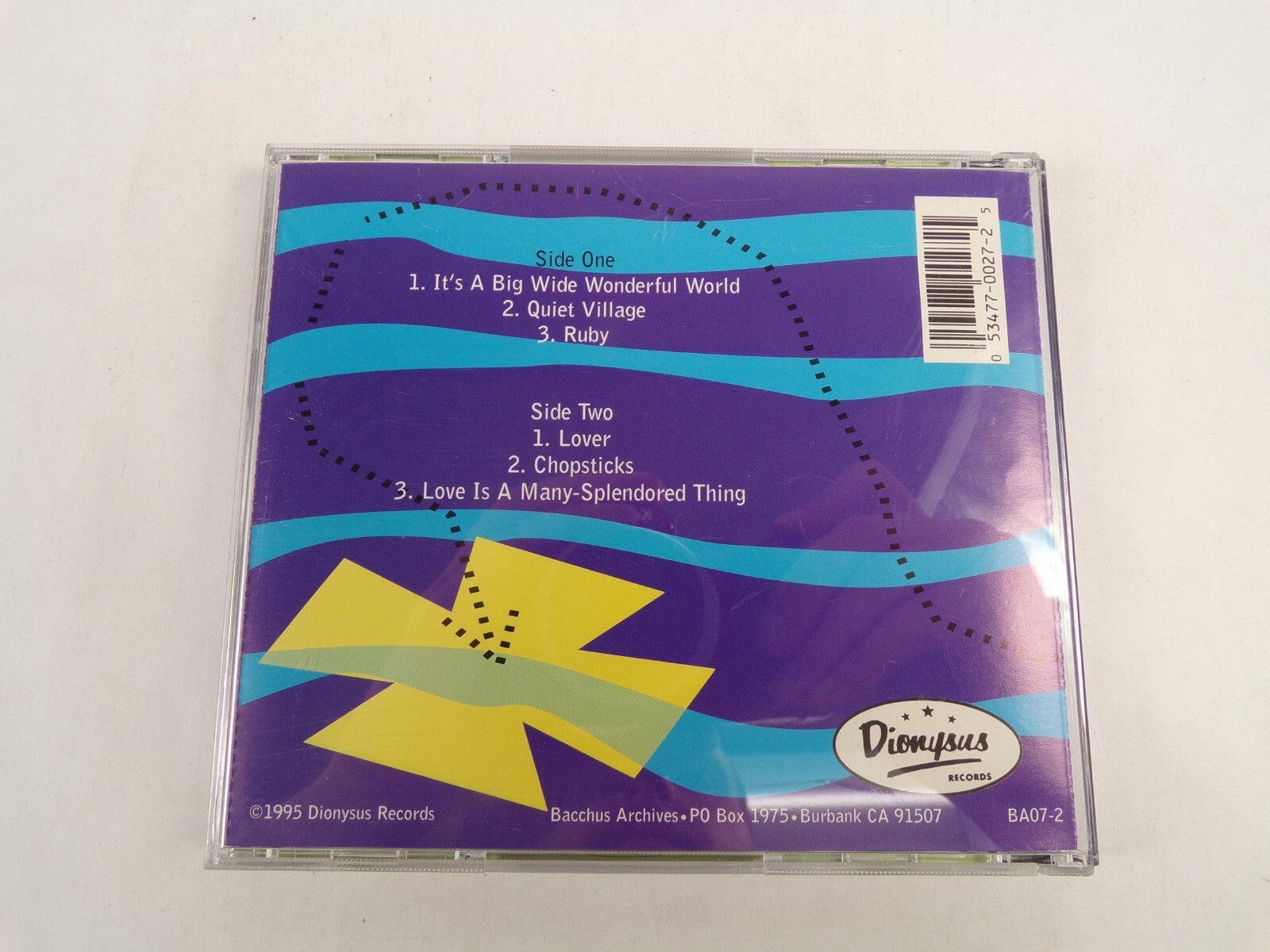 The Lost Episode Of Les Baxter Ruby Lover Chopsticks Quiet Village CD#51