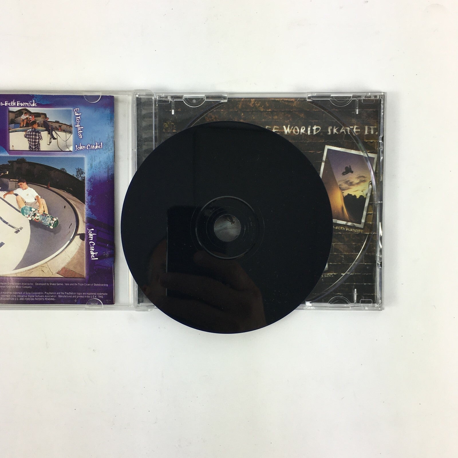 Grind Session Sony Playstation Cara Both Burnside Willy Santos John Cardial