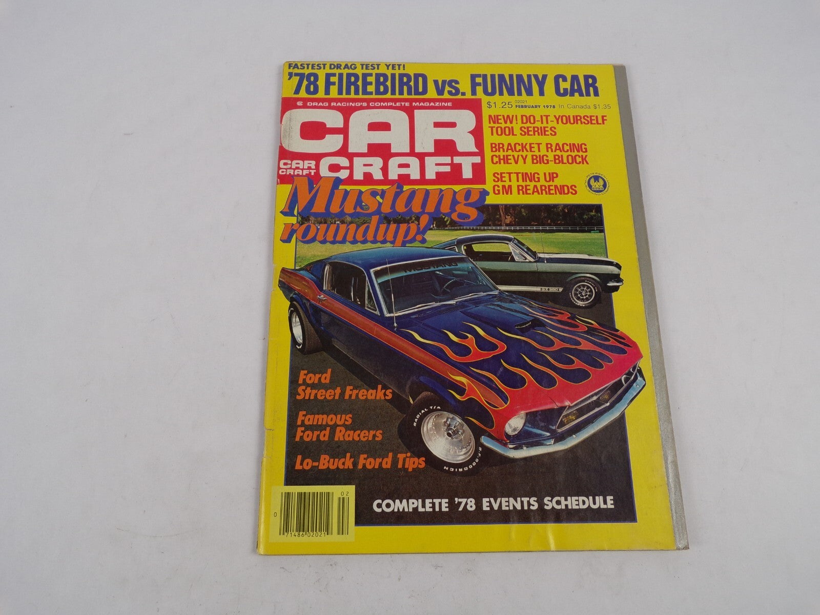 February 1978 Car Craft Mustang Roundup! 78 Firebird vs Funny Car Fastest Drag