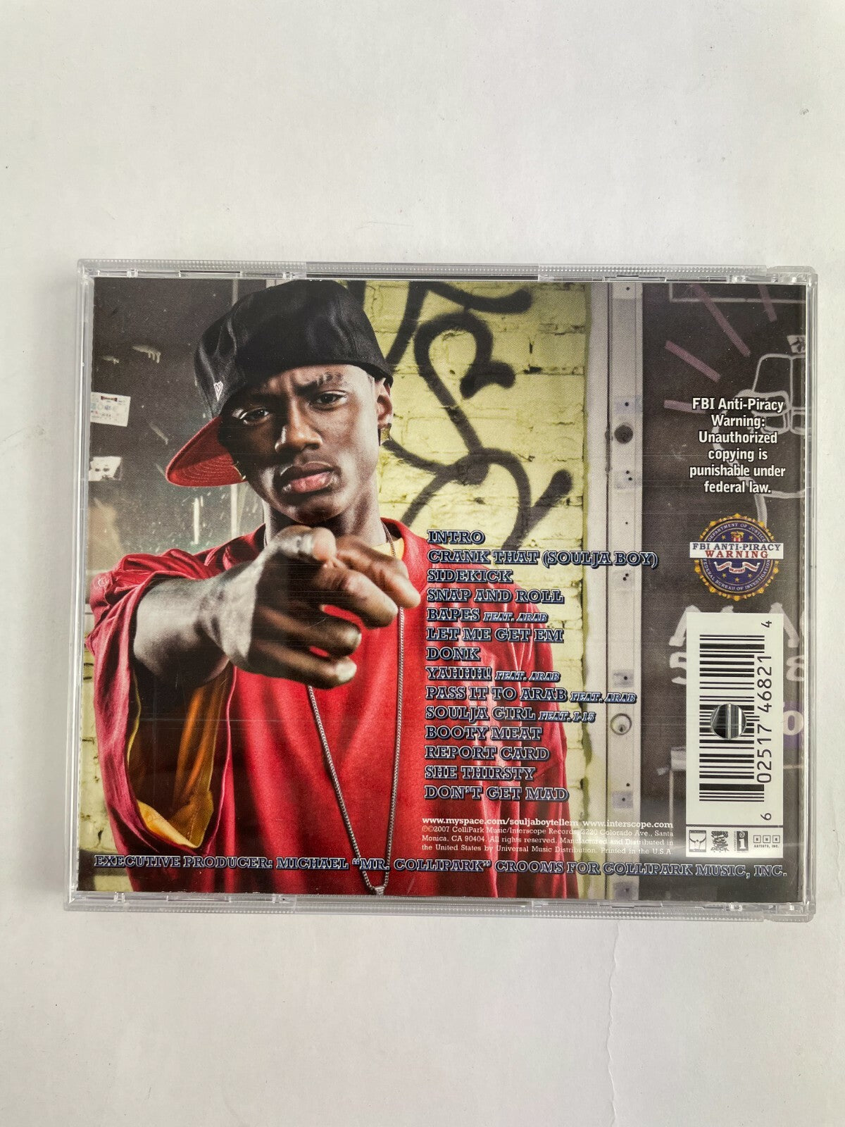 Soulja Boy Sidekick Booty Meat Report Card Don't Get Mad She Thirsty Disc Q11