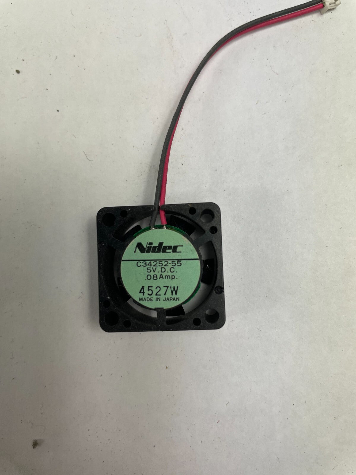Nidec C34252-55 DC12V 2 - Wire CPU Cooling Fan