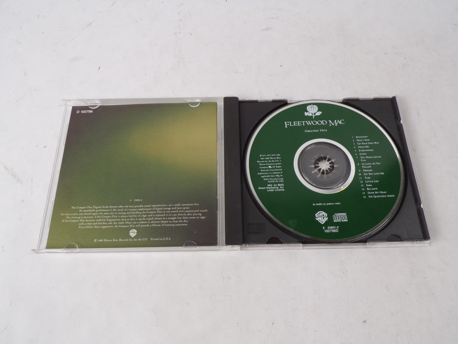 Fleetwood Mac Rhiannon You Make Loving Fun Little Lies Dont Stop DreamsCD#62
