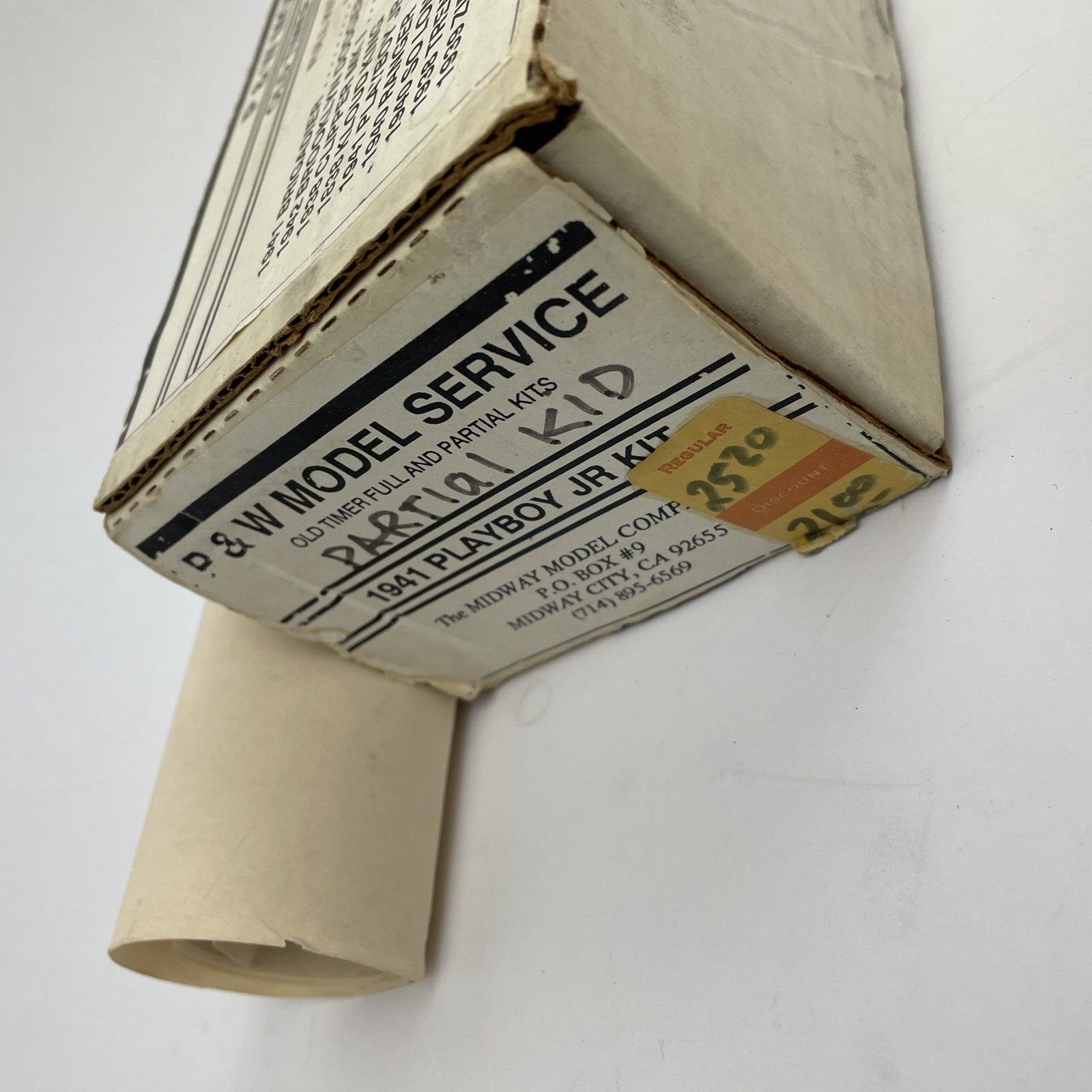 Original  PLANS BLUEPRINTS RARE 1941 Playboy Junior -  BALSA MODEL AIRPLANE KIT