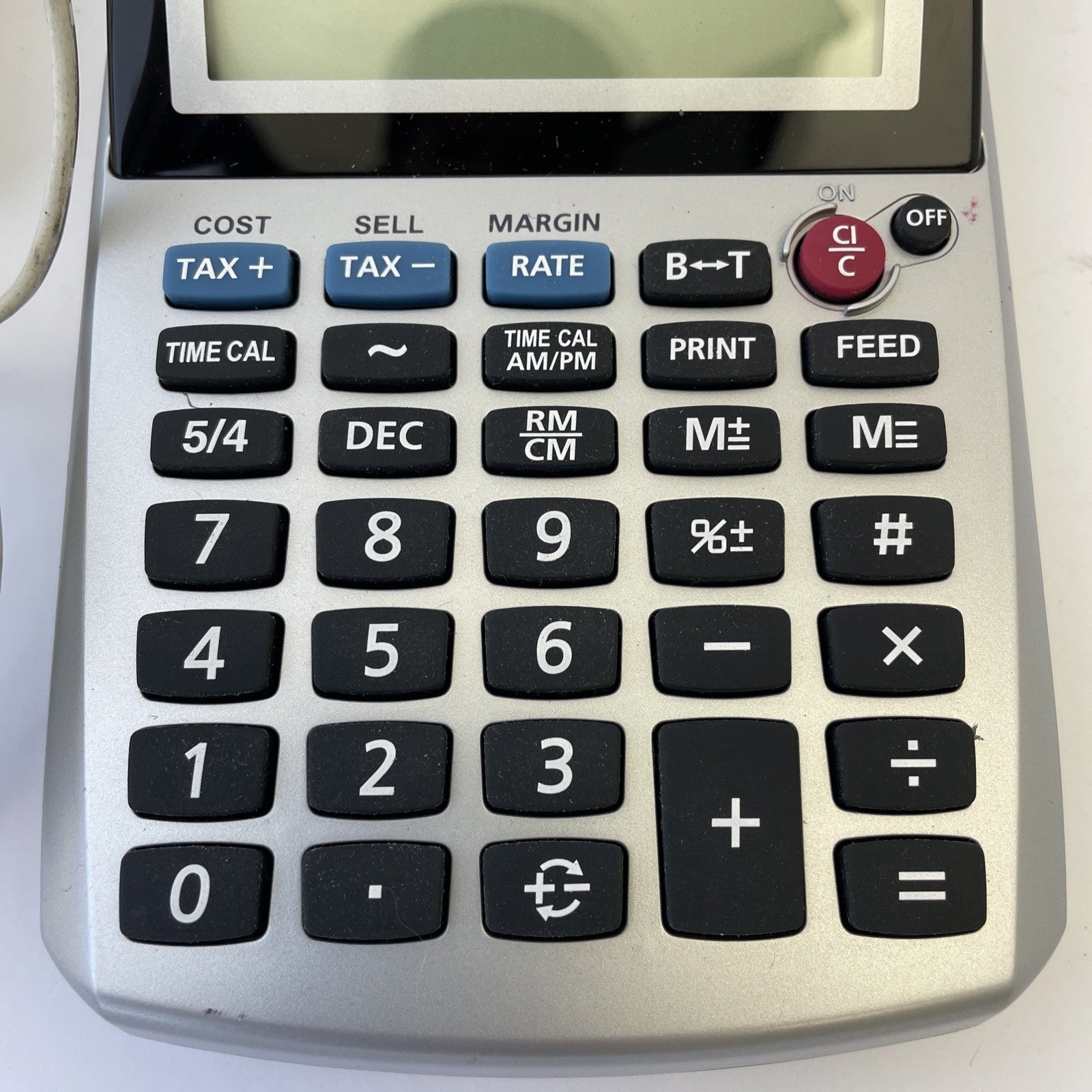 Canon Palm Printer Portable Calculator 12 Digit Business Taxes P1-DH V