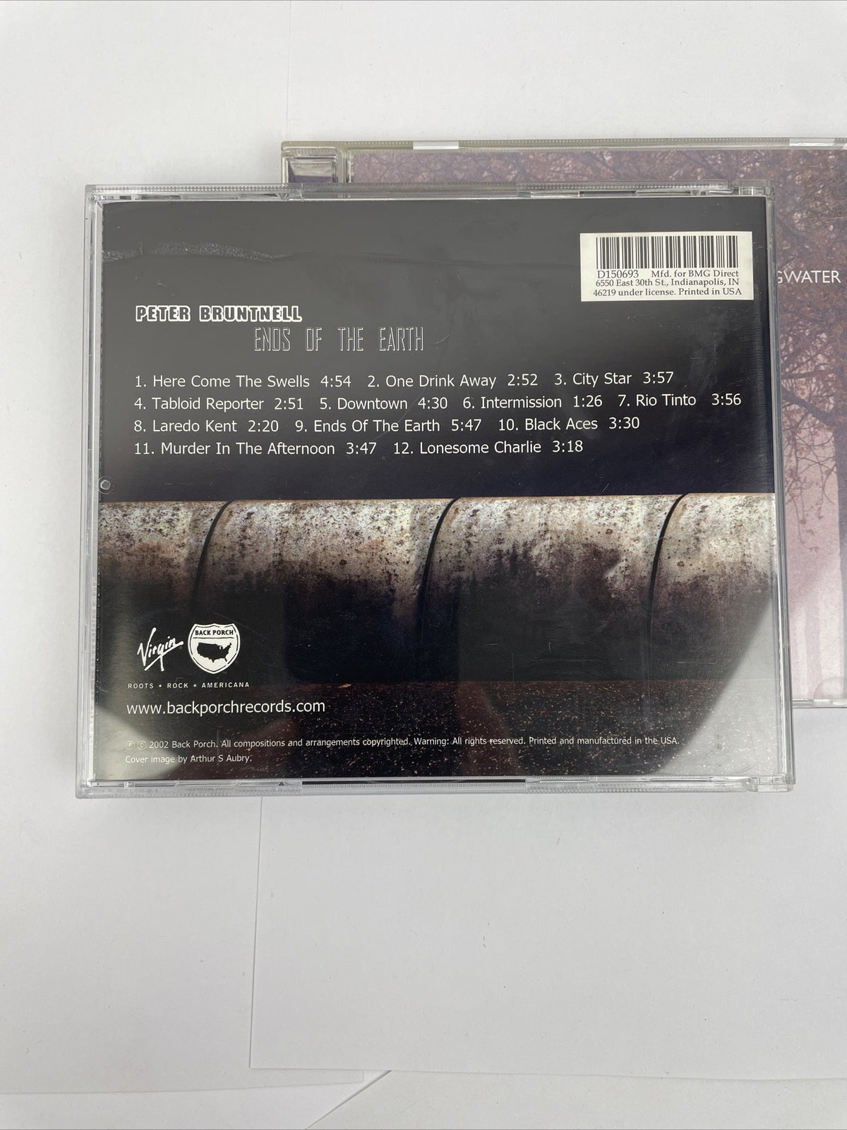 2 x  Peter Bruntnell Audio CD - Ends of the Earth - Normal For Bridgewater    BC