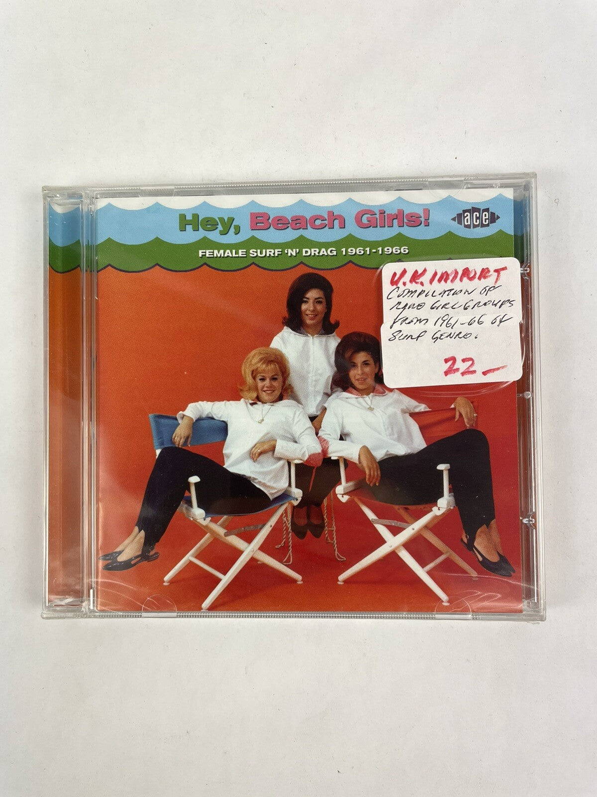 Hey Beach Girls / Various by Various Artists CD 2010 Female Surf 'N' Drag UK #3