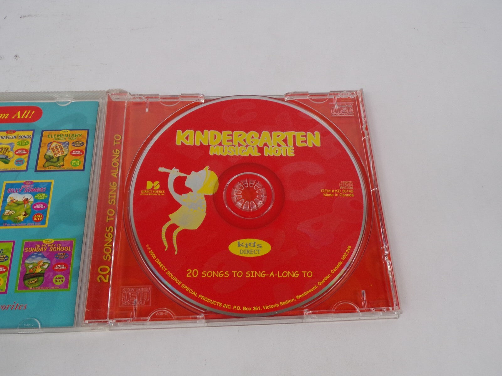 Kindergarten Musical Note I Can Sing, I Can Sing The Little Skunk Love CD#68