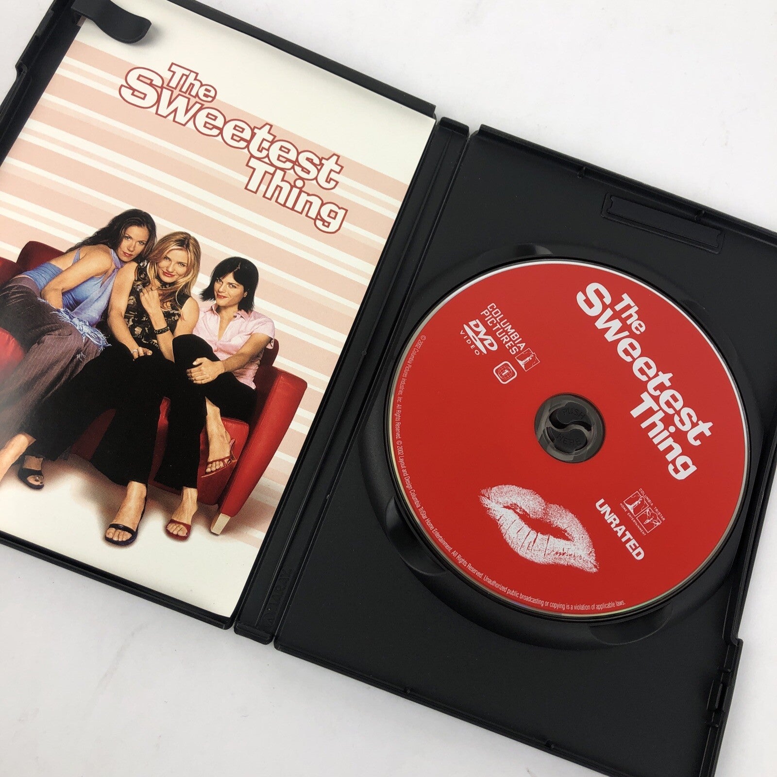 The Sweetest Thing (DVD , 2002, Unrated) Cameron Diaz,  Selma Blair, Applegate