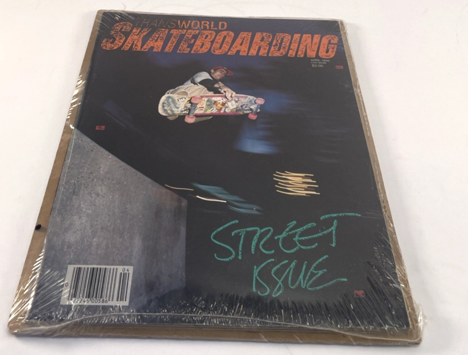 TRANSWORLD SKATEBOARDING MAGAZINE April 1986 Lance Mountain Street Issue