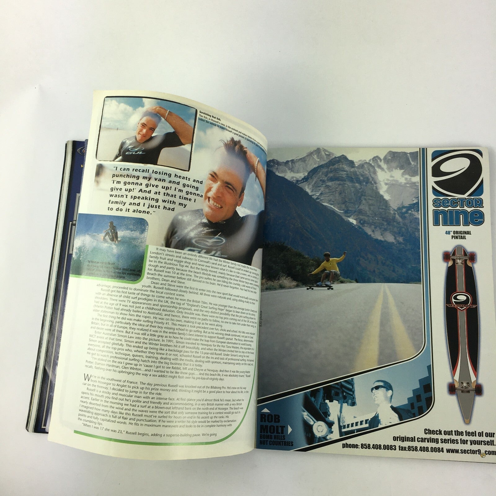 March 2001 Surfing Magazine Playing the game Crazy years of the world pro tour