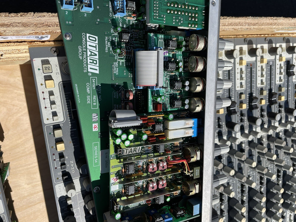 Otari Series 54 – Control Room Module Stereo -  36 Channels for console mixer
