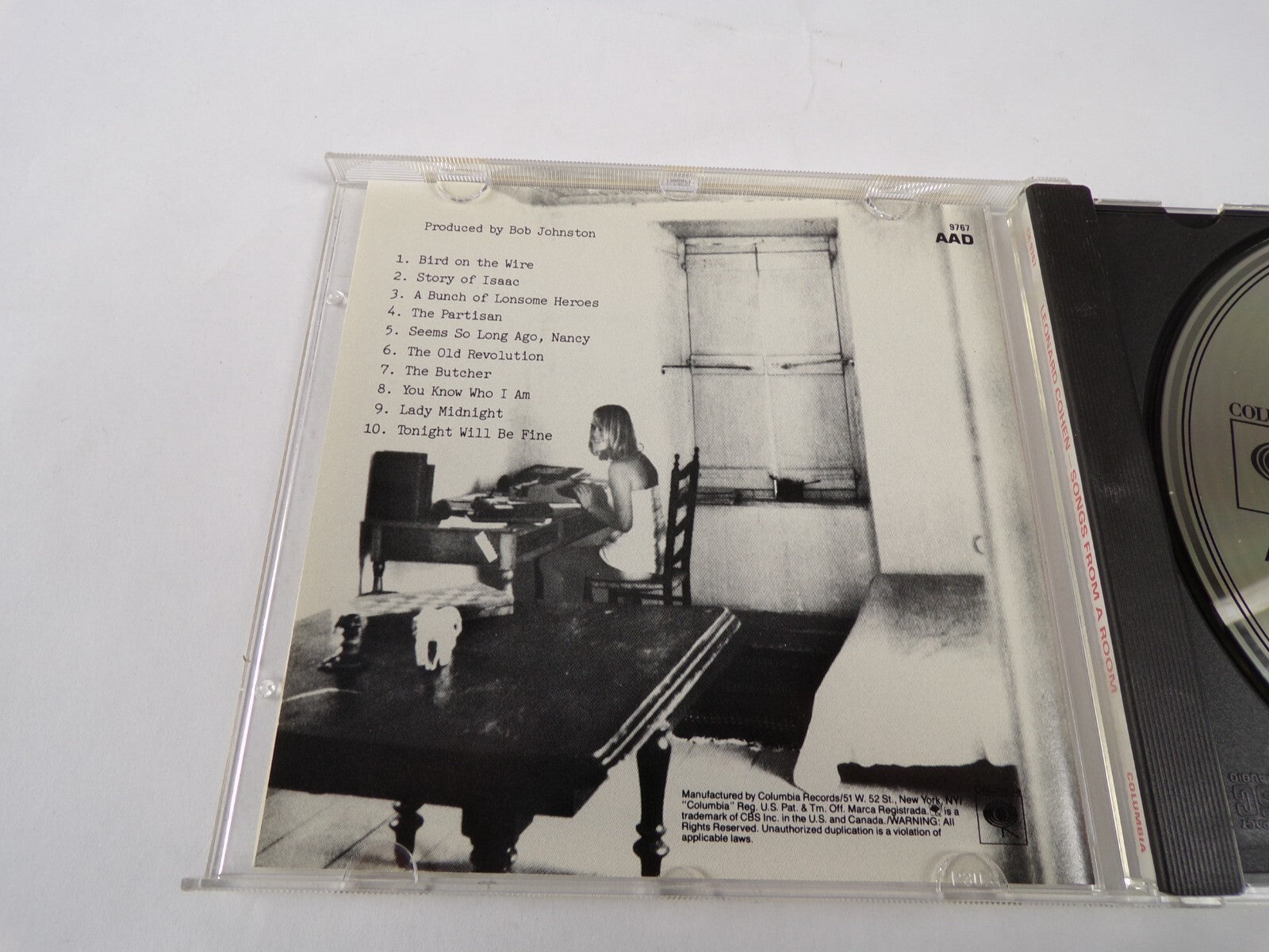Leonard Cohen Songs From A Room Bird On The Wire Story Of Isaac CD#61