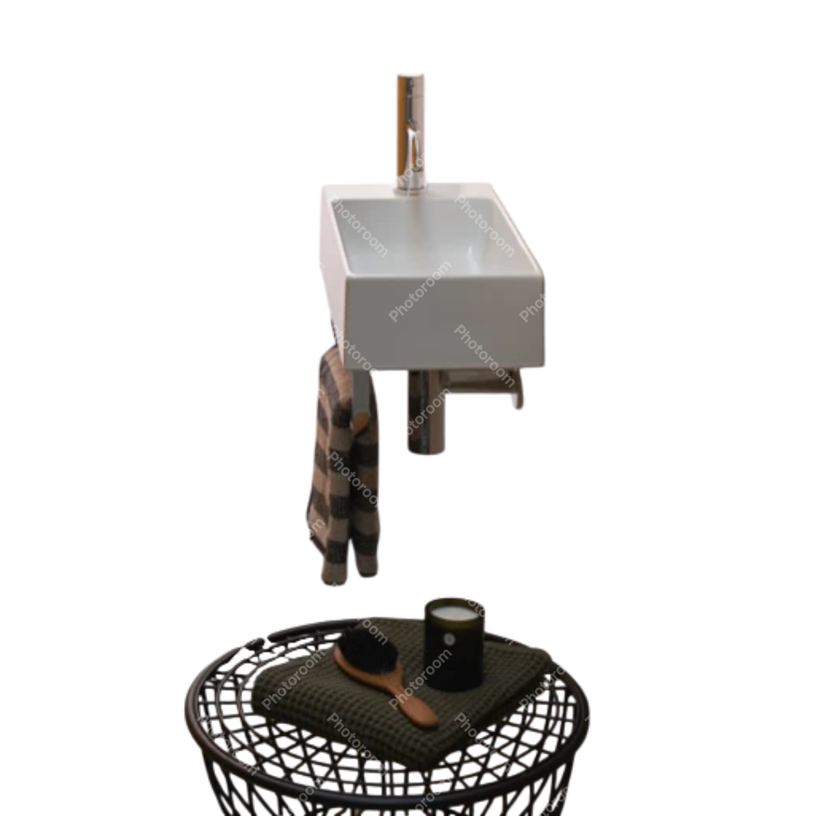 CATALANO Lavabo 50 Designer Wash Basin Art 25VE Glossy White - Made in ITALY