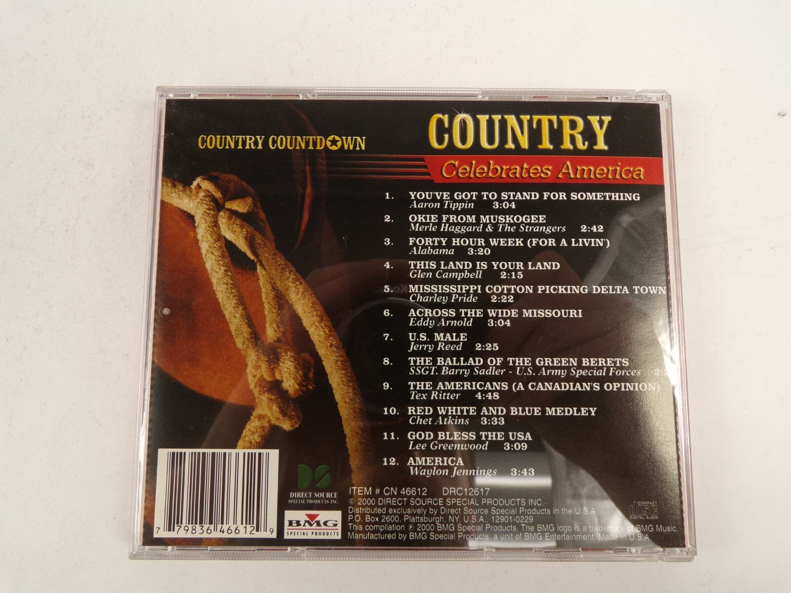 Country Celebrates America US Male This Land Is Your Land America CD#44