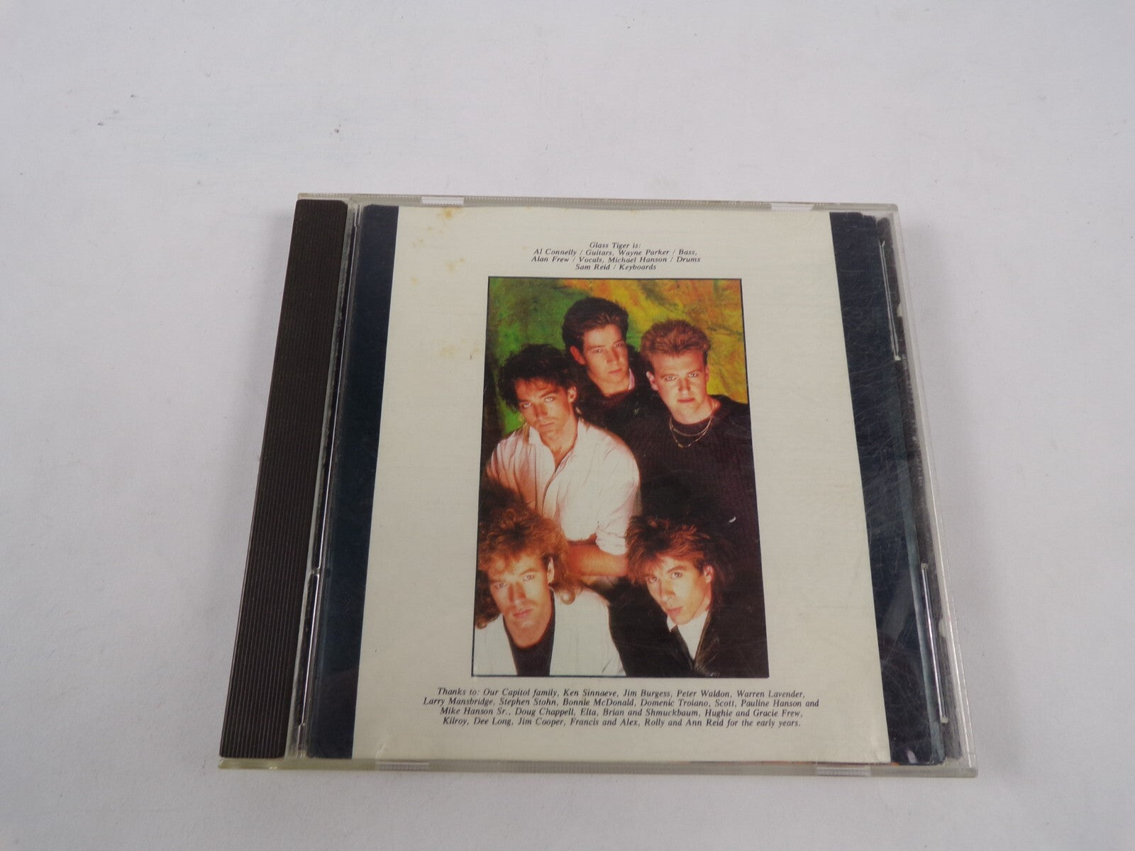 Glass Tiger The Thin Red Line Cdp 746313-2 Al Connelly/ Gulturs, Wayne CD #40