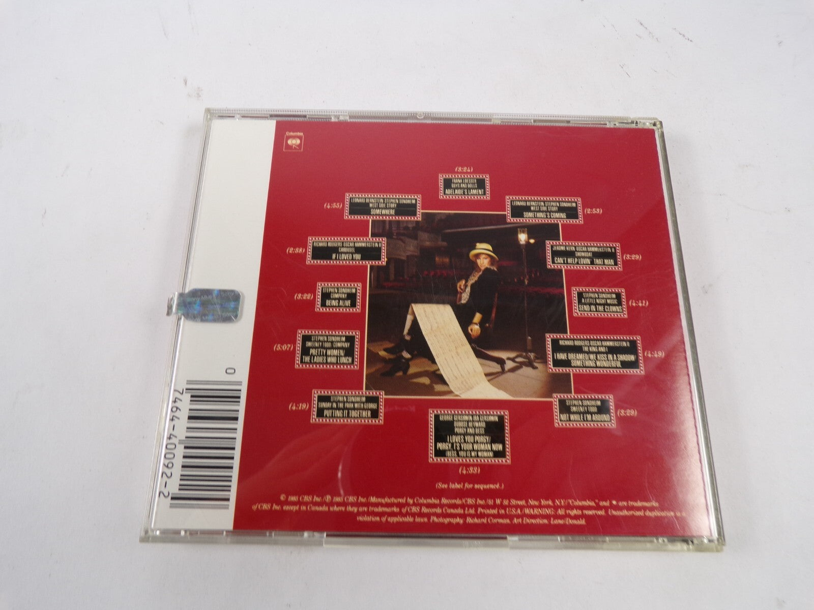 Barbra Streisand THe Broadway Album  Adelaide's Lament Something's Coming CD#39