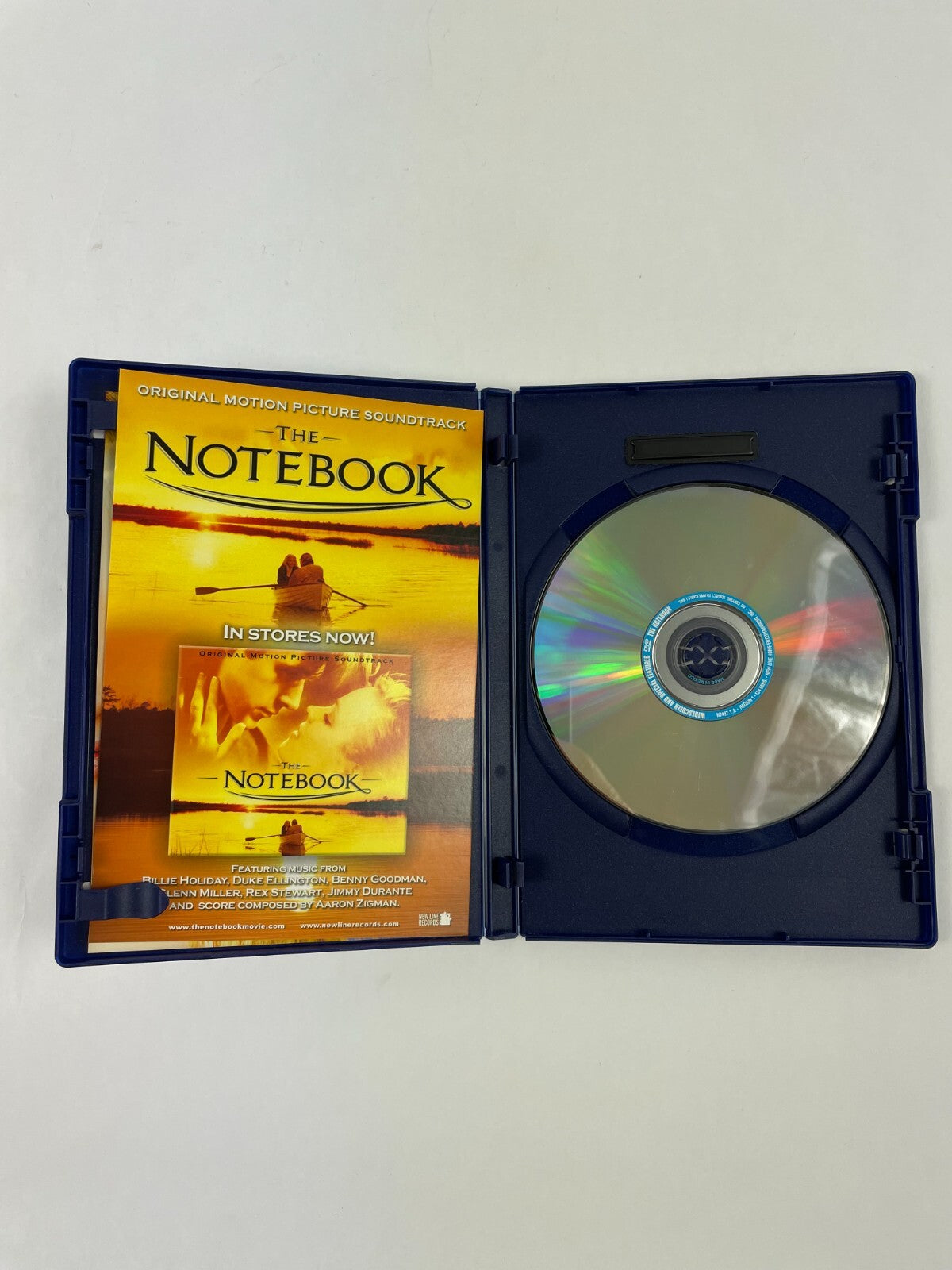 The Note Book Ryan Gosling James Garner Rachel McAdams Gena Rowlands DVD Movie