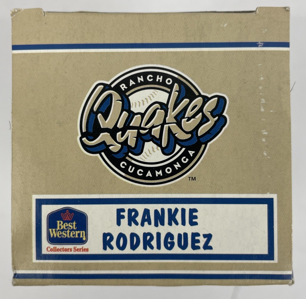 Rare Mini Bobblehead Frankie Rodriguez Best Western Rancho Cucamonga Quakes A