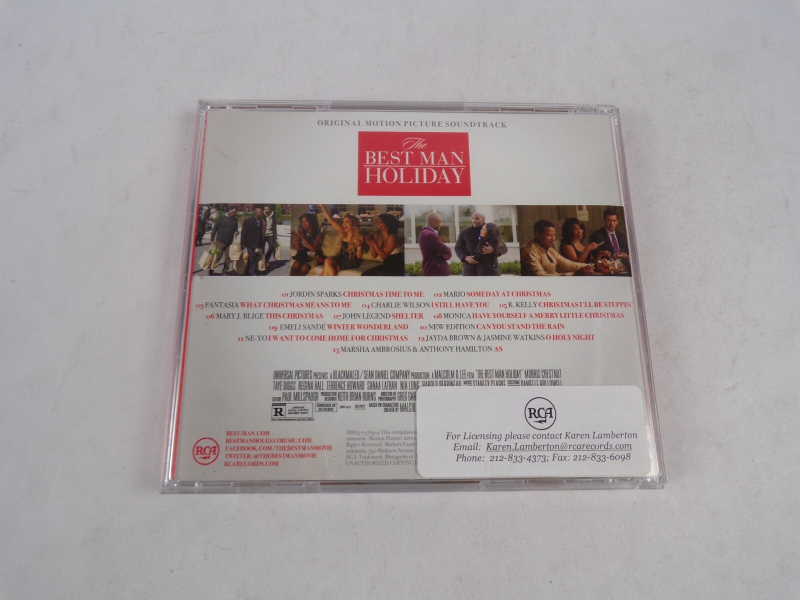 The Best Man Holiday Jordin Sparks Christmastime To Me Mario Someday At CD#58