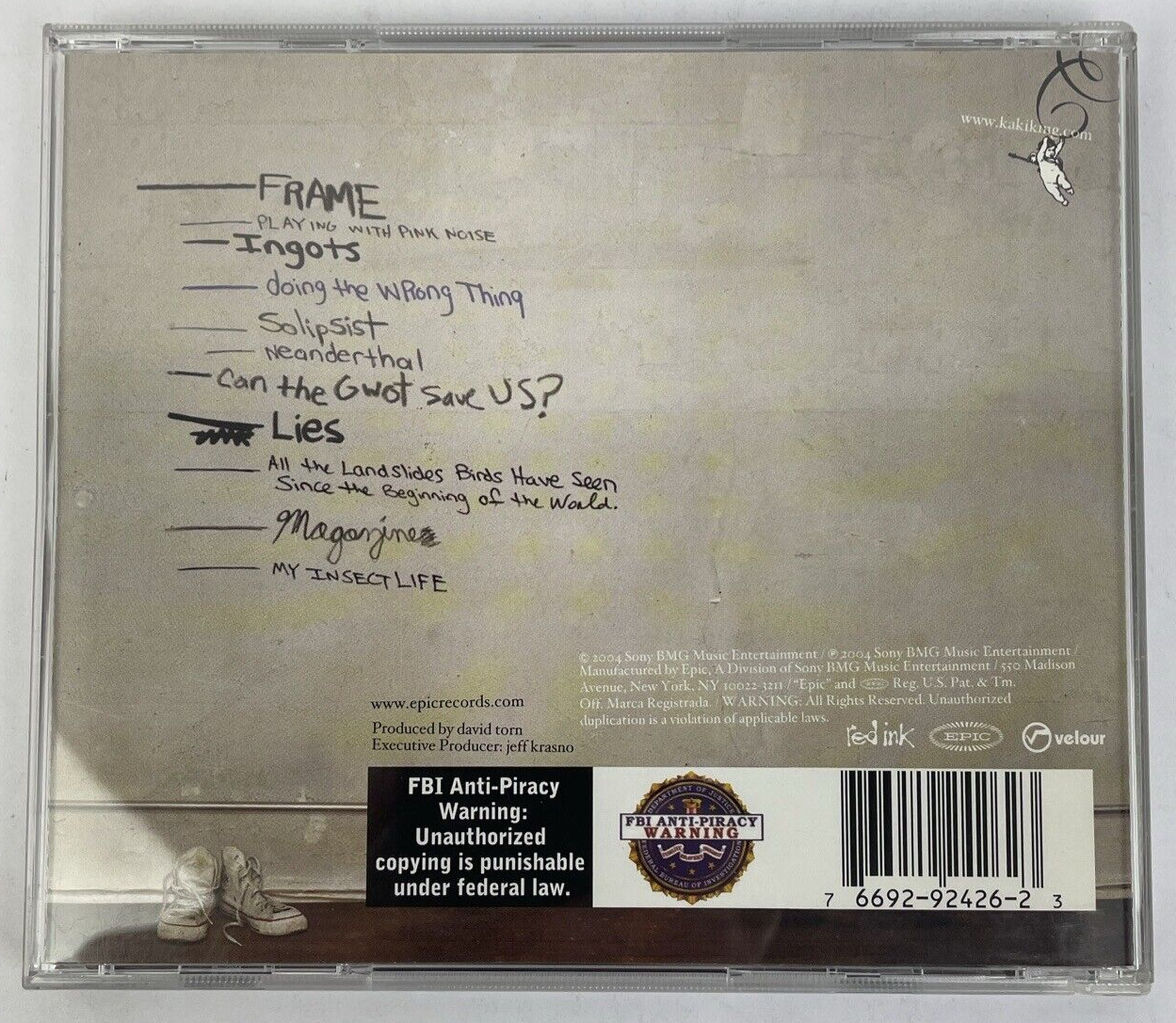 Kaki King - Legs To Make Us Longer Audio CD Guitar Rock, Contemporary Folk, - JK
