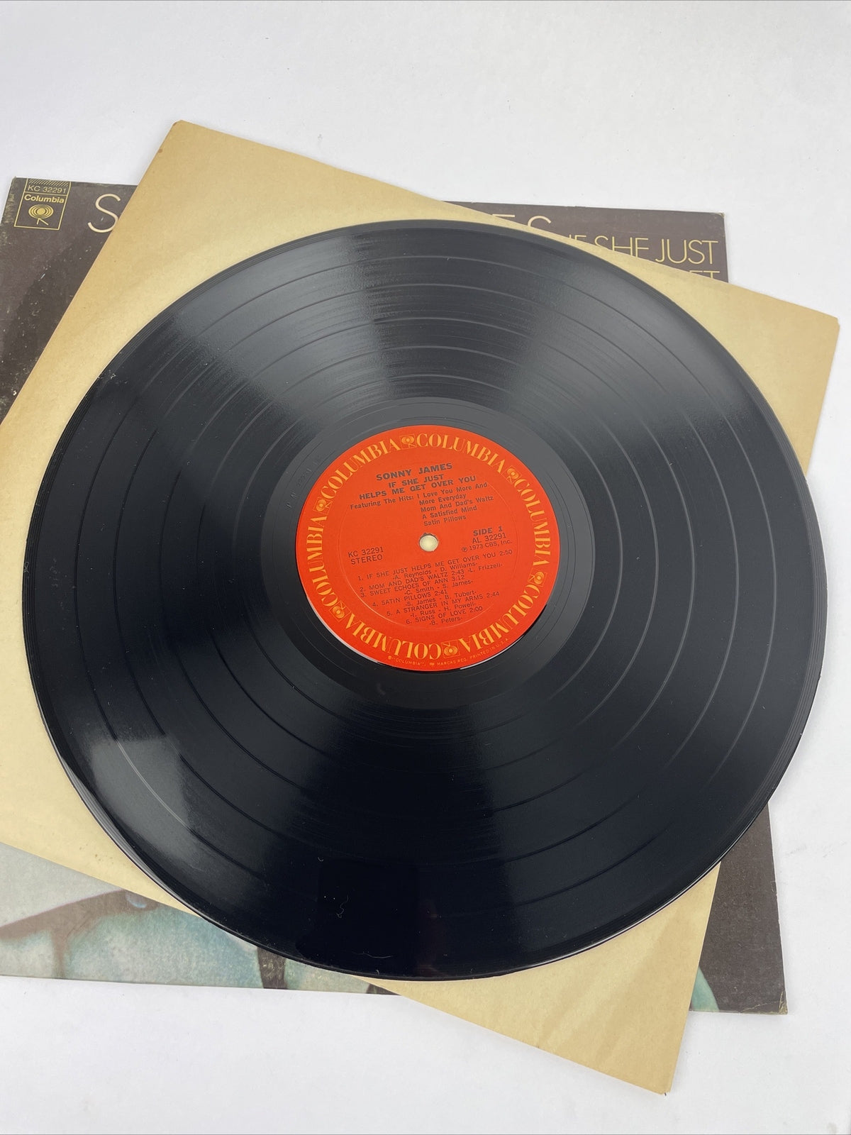2 x Sonny James If She Just Helps Me Get Over You - Here Comes Honey LP's Vinyl