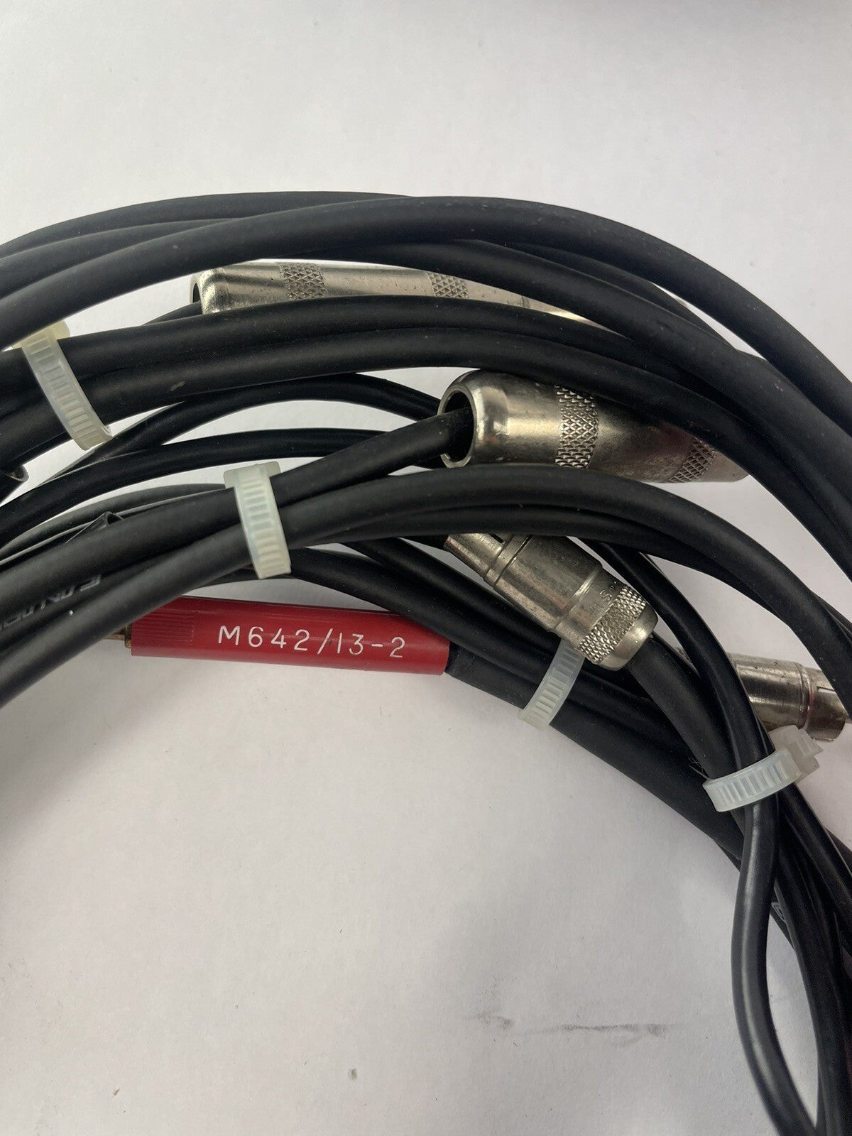 Lot of 8 Audio Snakes - XLR / TRS / Switchcraft  M642 / Neutrik Whirlwind