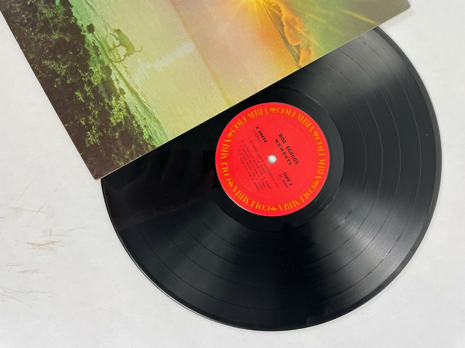 Boz Scaggs Moments Vinyl Record