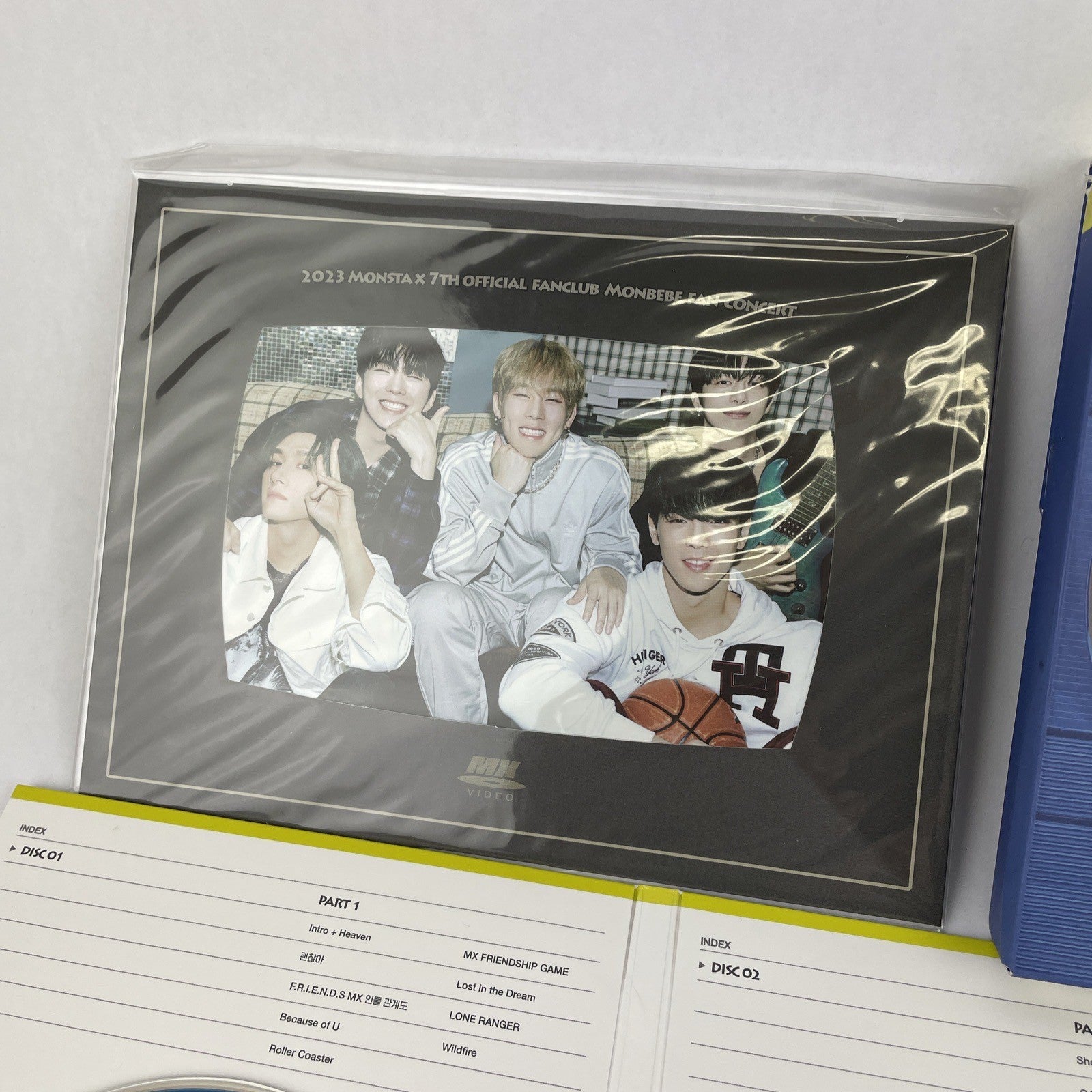 MONSTA X @ With Monbebe 7th Official Fan Concert - MX FRIENDS 4 Disc Set 2024