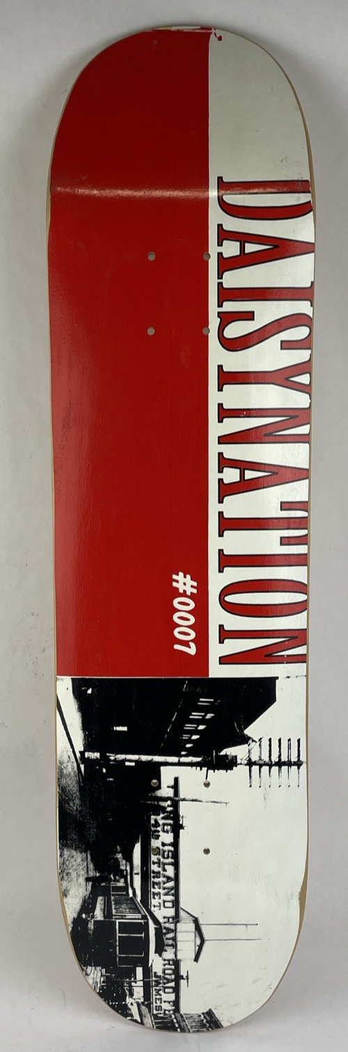DAISYNATION #0007 Skateboard Deck Long Island New York Silk Screened Circa 1996