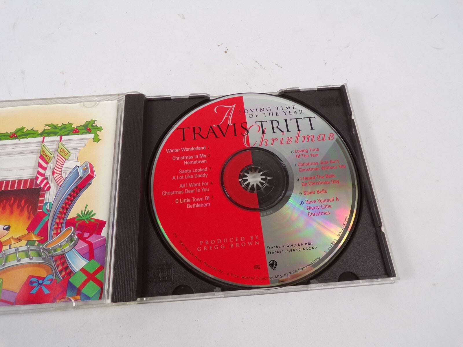 A Travis Tritt Christmas Loving Time Of The Year Winter Wonderland Silver CD#39