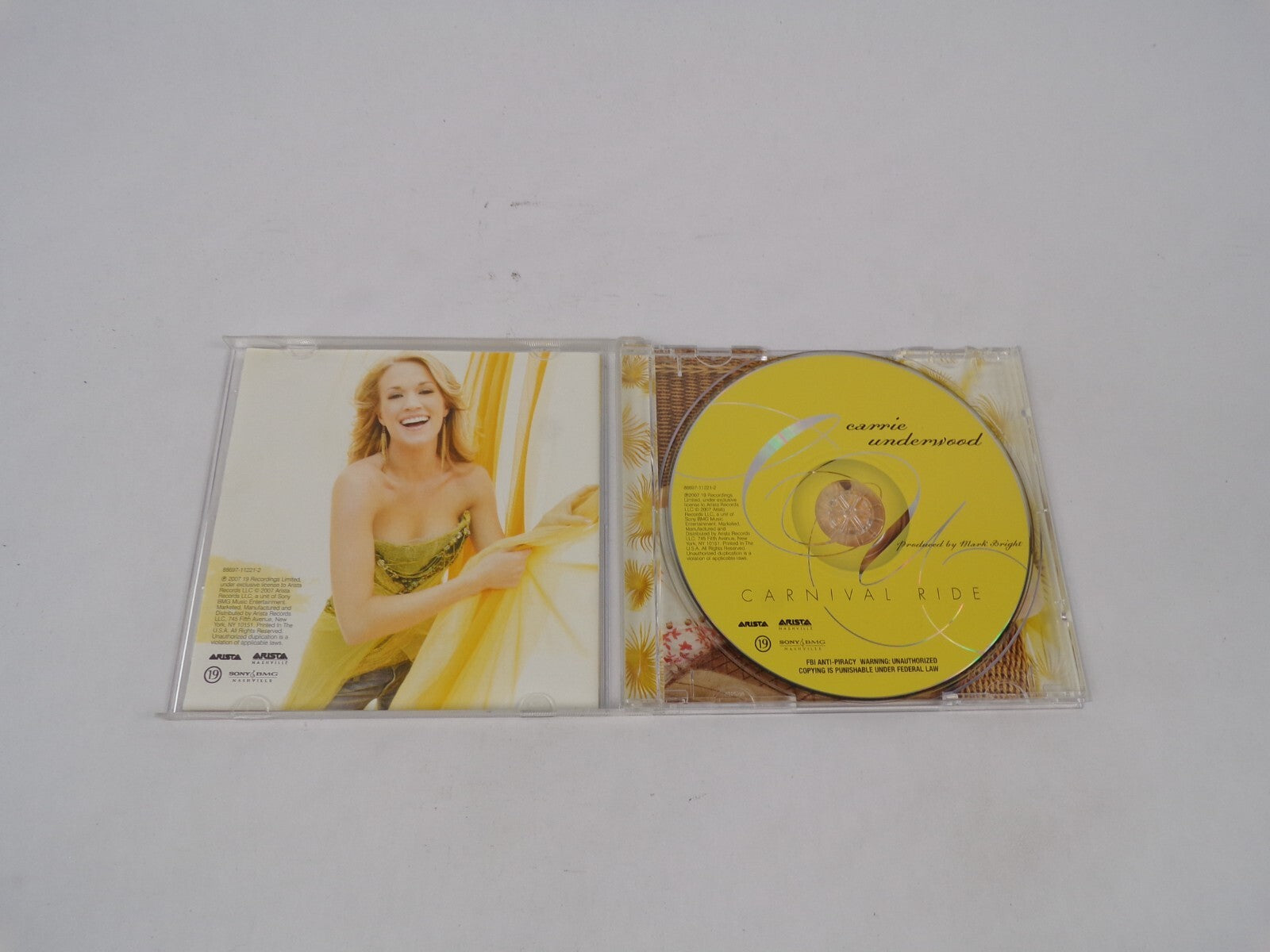 Carrie Underwood Carnival Ride Flat On The Floor Alt-American Girl So SmallCD#67
